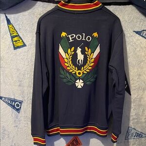 Polo by Ralph Lauren Dark Blue Jacket with Crest